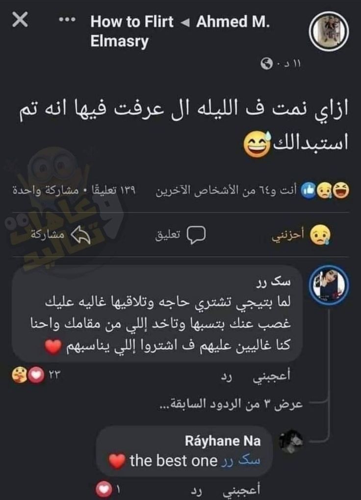 أحسن رد شوفته فى حياتى :