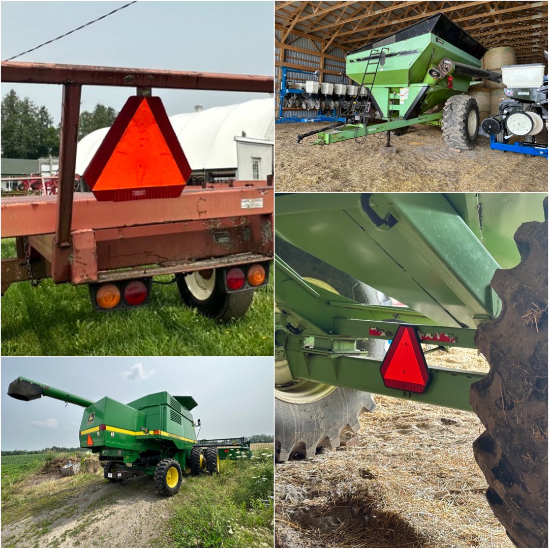 YorkLink's tweet photo. In York Region, our local farmers are the backbone of our vibrant agricultural sector. As we travel through rural areas, let's remember to share the road safely with their slow-moving vehicles, honoring their commitment to sustain our farm-to-table community. #YRFood #RoadSafety https://t.co/7Q56KO6D2S