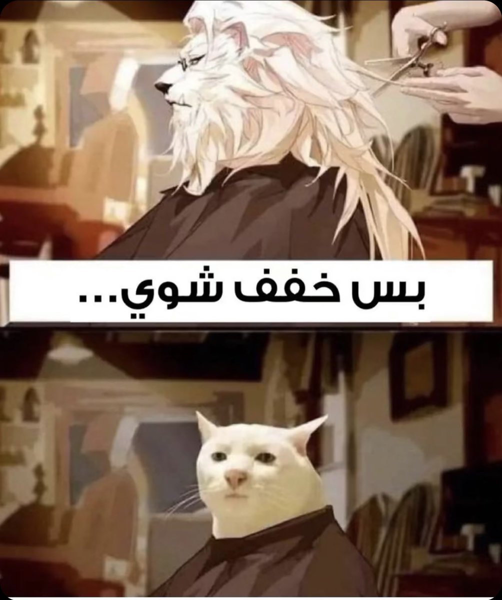 wnassah's tweet photo. انا اذا رحت الحلاق 🤣 https://t.co/1rmfOkGkXc