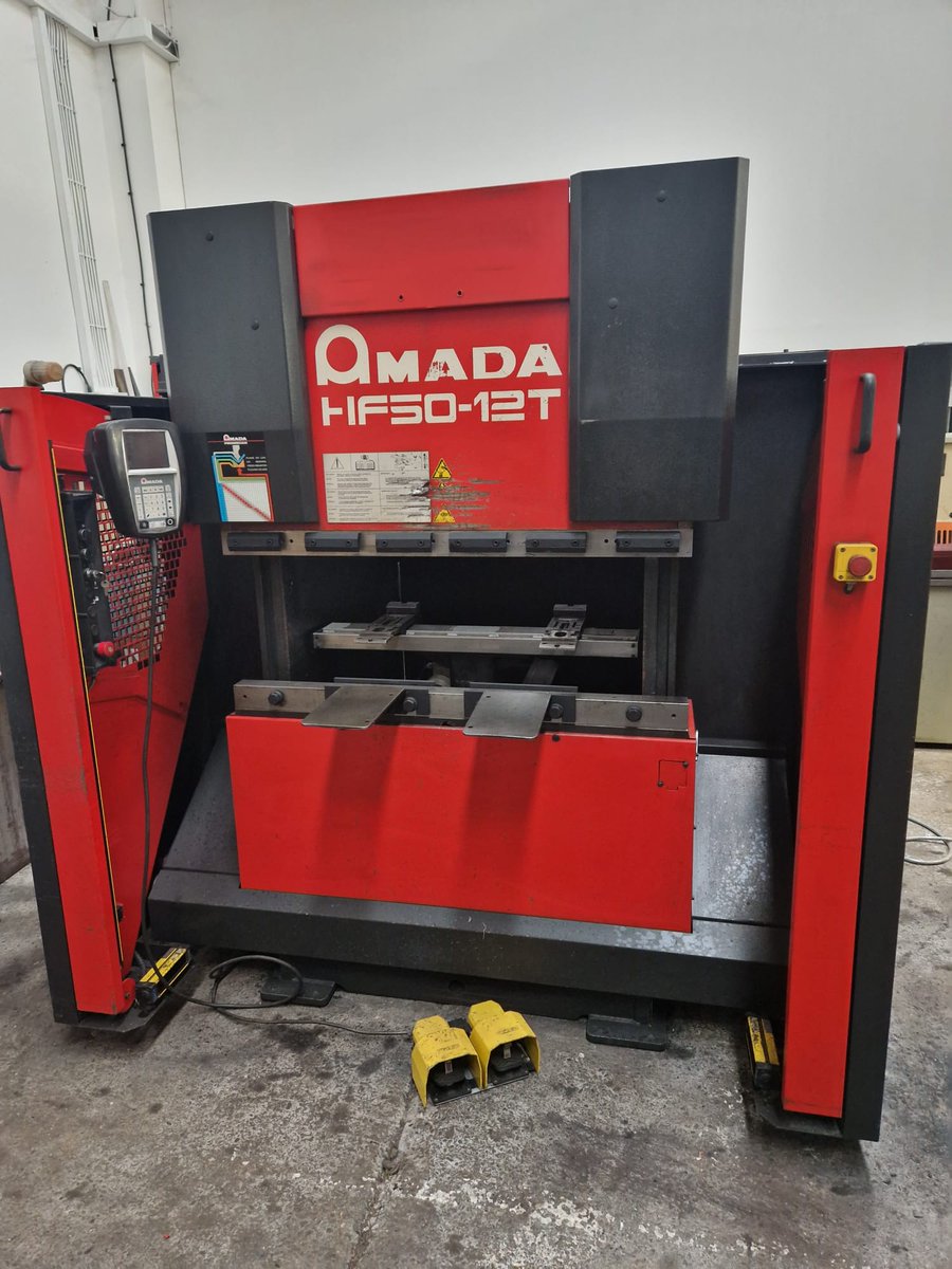 mtimagazine's tweet image. For Sale:- AMADA MODEL HF50-12 buff.ly/3YnNblX 1000s of #machines available at #Machinespotter buff.ly/2SWFpMw #MetalCutting