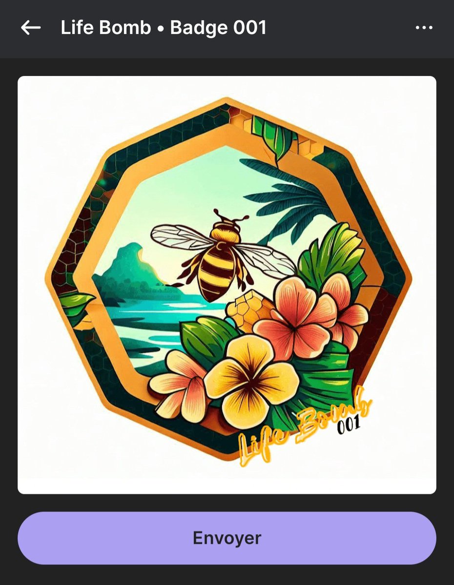 Samixerian's tweet photo. A beautiful New project 🫶
@joincolonylabs
🐝 🍯💛🐝🍯💚🐝🍯💛
#Lifebomb #JoinColony #MoveToEarn #NFTs https://t.co/ZnuRSuh8Sg