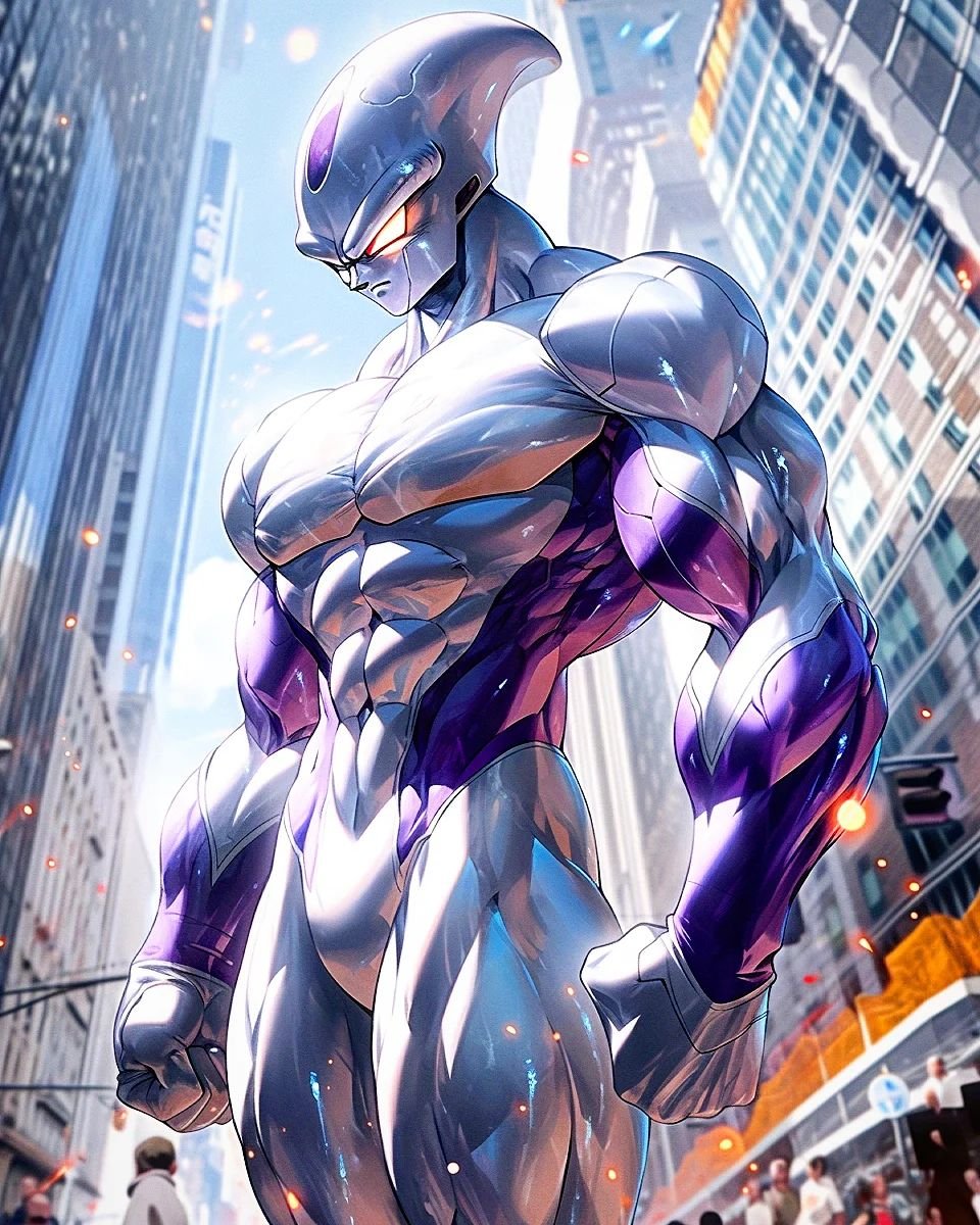 Mal1gno's tweet photo. Freezer hecho por IA, os mola?
#Freezer #FreezerIA #FriezaIA #frieza #dragonball #dragonballz #goku #broly #anime #manga #animeart #mangaart #characterdesign #IAart #artIA #DesignIA #IA https://t.co/eLbIqoQdwF