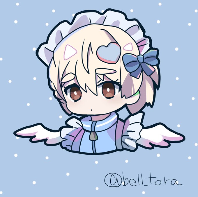 アイコン用に描いた地雷系巳波ちゃん