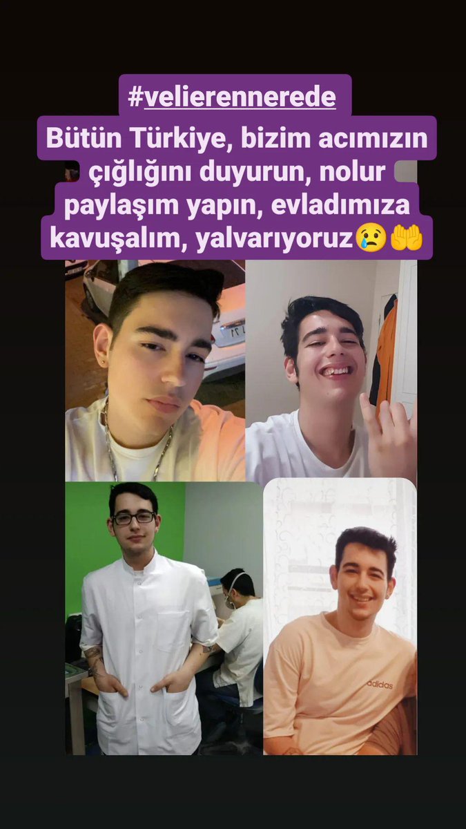 erush2004's tweet photo. Bizim acımızın çığlığı olun, yalvarıyoruz paylaşın #velierennerede https://t.co/S8HOKRg6o1