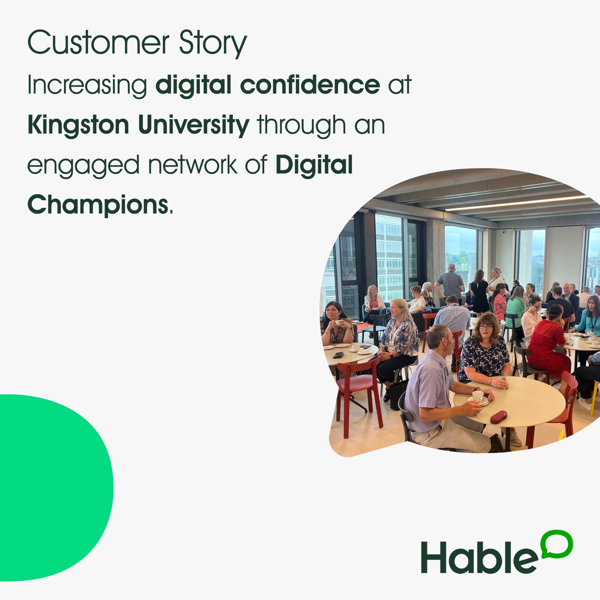Looking to drive innovation, <a href="/KingstonUni/">Kingston University</a> had a goal to improve digital skills &amp; increase adoption of new tech.

We helped them achieve this goal through a #DigitalChampions network and learning programme.

Read more about the project: hubs.la/Q01-lr4H0 

#EdTech