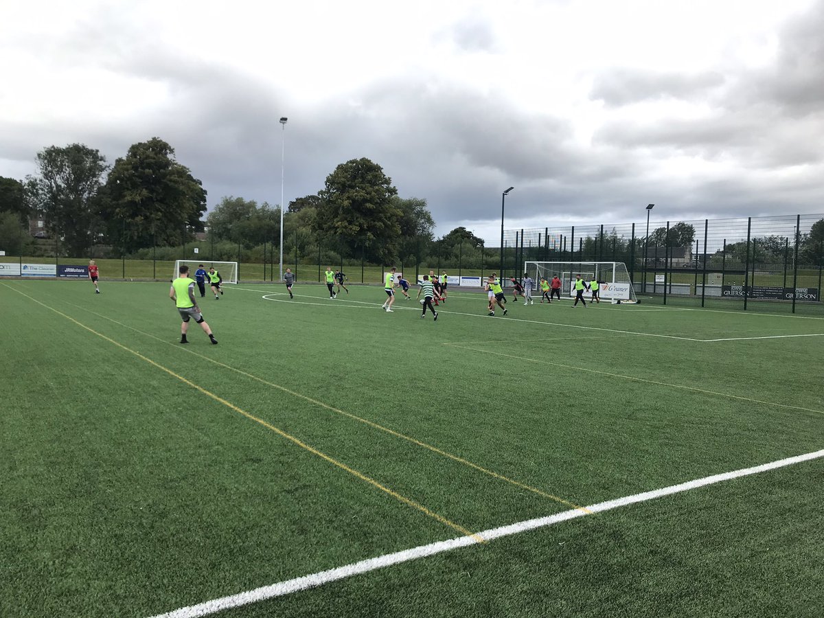 ElginSportsCT's tweet photo. … And football continues at The Gleaner arena with the Active Recovery Moray football session this afternoon. Great to see everyone down as well as new faces. An impressive 15-aside game kept everyone involved 😅

#ActiveRecoveryMoray https://t.co/NWooG7wcam