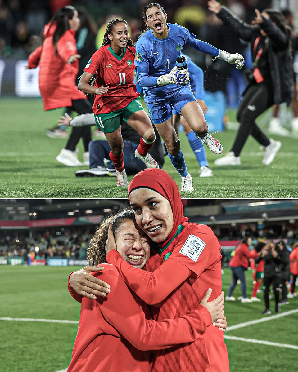 ✅ The first Arab women's team to qualify for a Women's World Cup
✅ The only debutants to reach the round of 16
✅ Reached the furthest in team history

The Atlas Lionesses have made history 👏🇲🇦