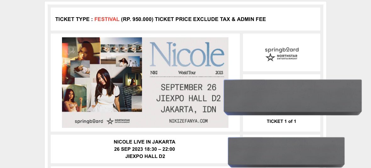 flospheres's tweet photo. WTS NIKI JAKARTA DAY 1

READY 1 TIX FESTIVAL

aku jual 1jt aja, yang mau langsung dm

t. wts wtb niki nicole in jkt jakarta day 1/day1 #zonauang https://t.co/BG51k7zLmj