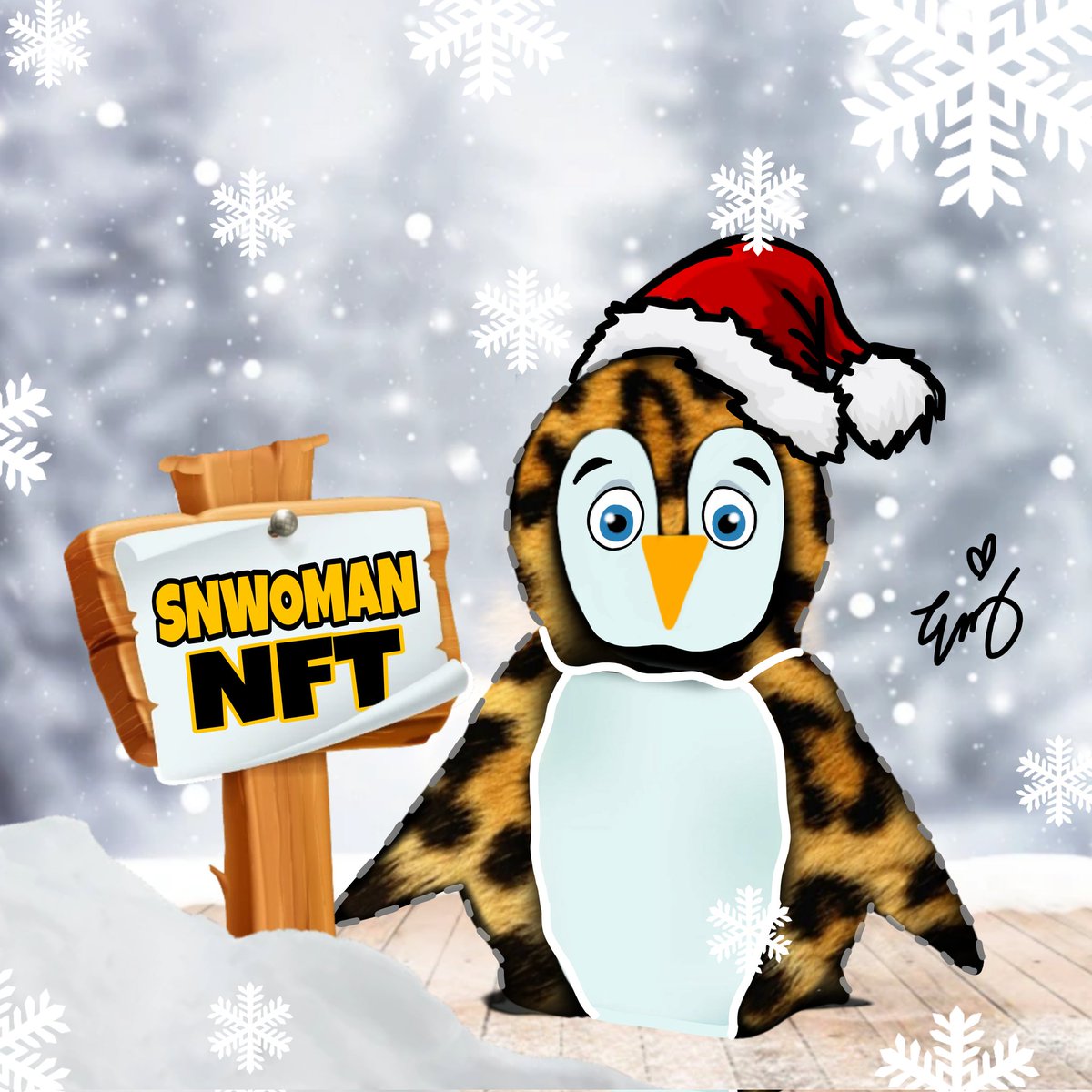 EmyRacwel's tweet photo. My first and Second Snwoman Art Entries @SnwoManYClub π§βππ§πβοΈ #SnowManNft https://t.co/6R621pxt2Z