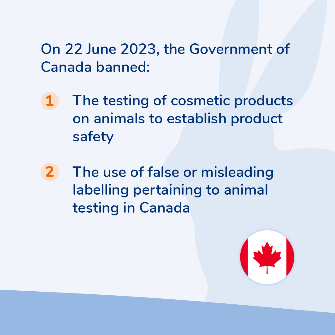 AmyM_RegASK's tweet image. 🍁 Canada becomes the 44th country to ban cosmetic animal testing 💄 
 
While animal testing was said to be rarely conducted in Canada, this still marks a step forward towards a #creultyfree world 🌎 

⭐ Find out more here: hubs.la/Q01-kswy0 

#Canada #Cosmetics #RegTech