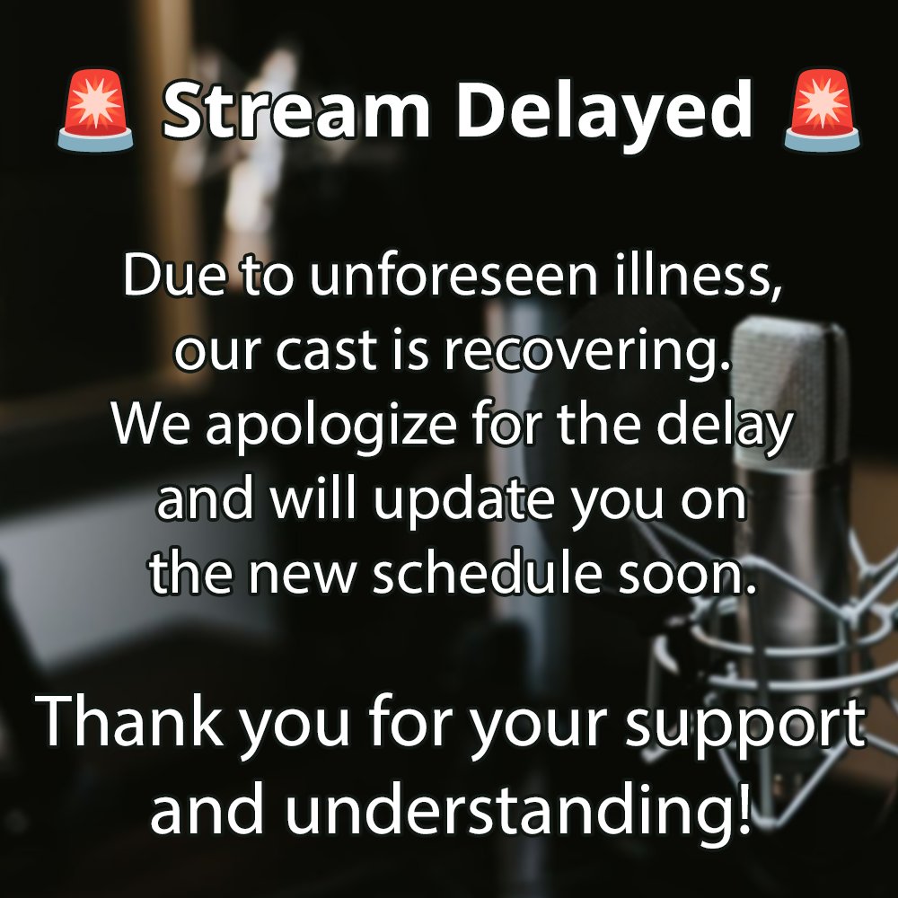 MythicGaming_Co's tweet photo. Stay tuned for more updates on our social media channels. We can't wait to bring you an amazing stream once our cast is back in full health.
We appreciate your patience and look forward to entertaining you soon!
#Mythicgaming #Altersleeves #edh #MTG #Magicthegathering https://t.co/ZcRVqwmO6C