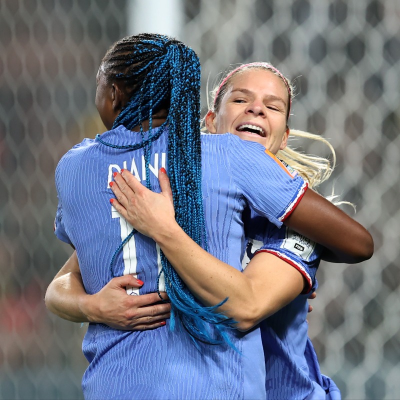 FIFAWWC's tweet photo. FOUR-midable! 👏

#FRA put in a sensational performance against Morocco to reach the last eight! 💪

@EquipedeFranceF | #FIFAWWC