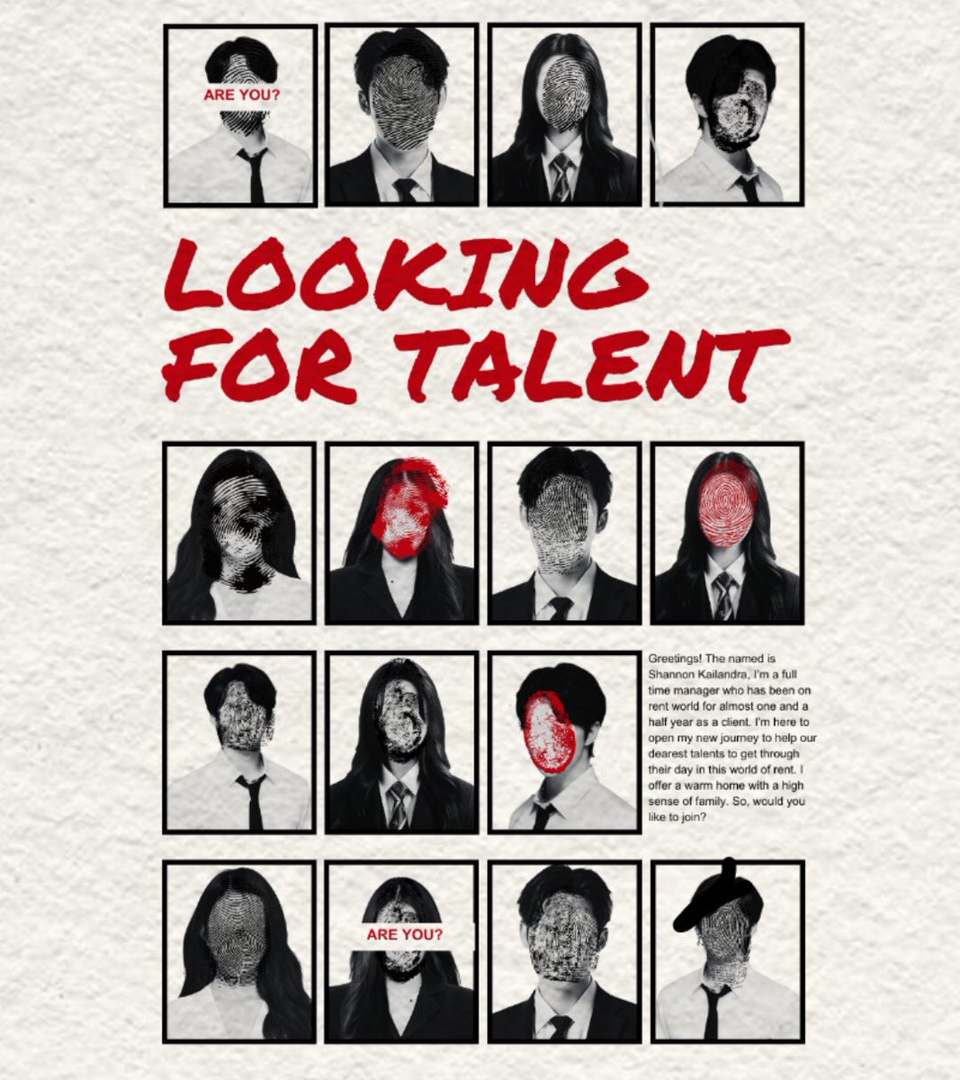 A retweet will be very much appreciated. 

I, Shannon Kailandra gladly to announce the opening of 𝐇𝐨𝐮𝐬𝐞 𝐎𝐟 𝐌𝐞𝐦𝐨𝐫𝐢𝐞𝐬. If there is a Talent out there who wants to reside under my auspices, just please come forth and I’ll be very happy to have a discussion with you.