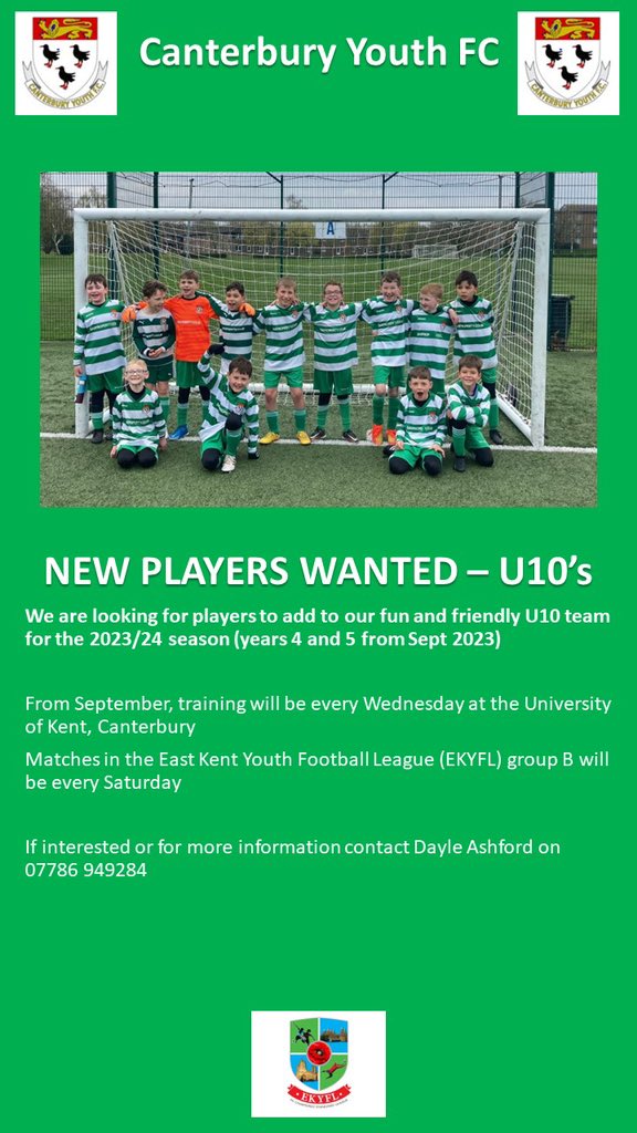 Canterbury Youth FC tweet media