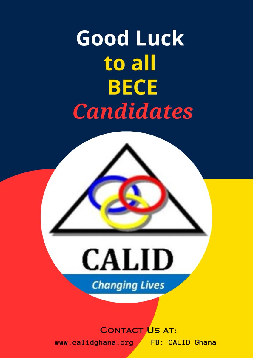 SumaniBapio's tweet image. From the @calidghana to to the on going #BECE candidates

#BECE #wace #ges