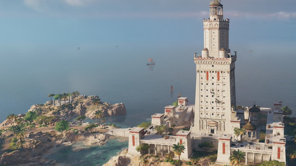 Today in 1303 the 137 metre-high Lighthouse at Alexandria, one of the Seven Wonders of the Ancient World built in 250BC by Egyptian Pharaoh Ptolemy I is destroyed in an earthquake &amp; tsunami. See all that happened on Aug 8 on my Calendar of African History: africatodayyesterday.org/days/08-aug