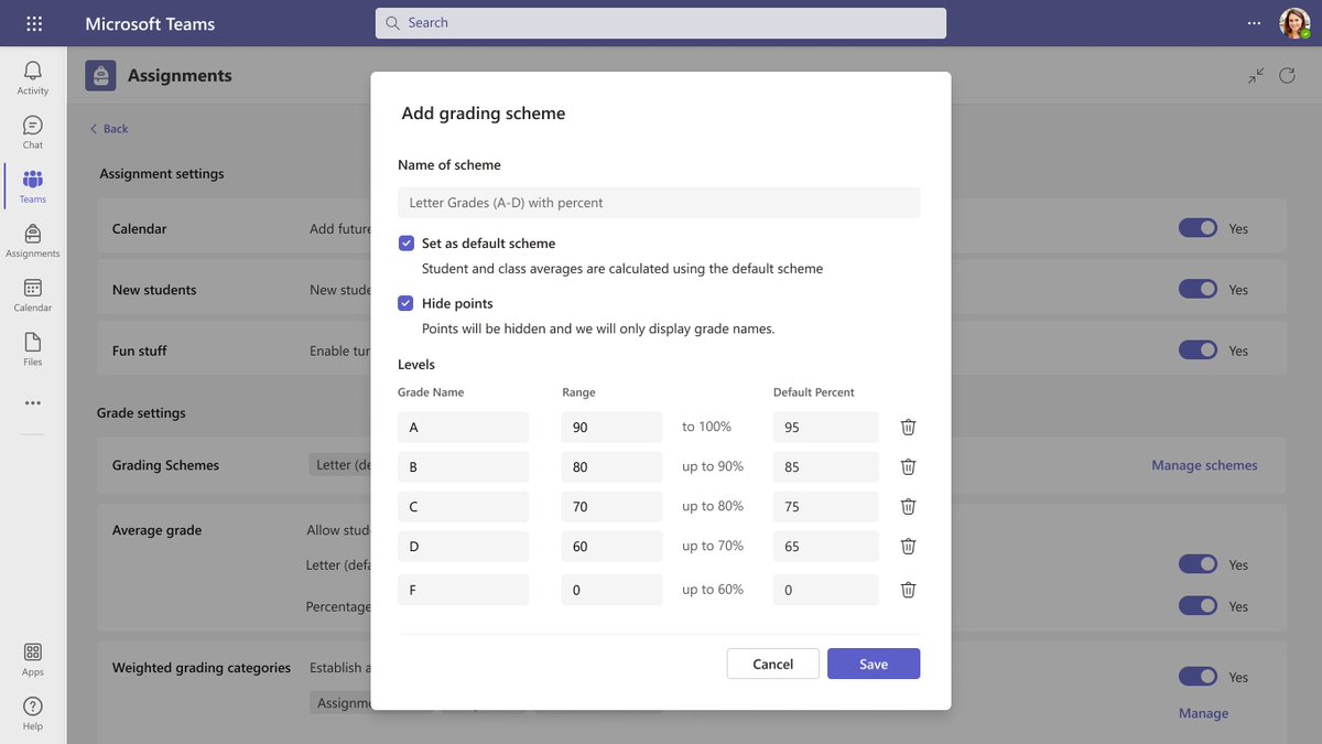What's New in #MicrosoftTeams EDU | August 23 🚀 15 updates include:

📚 Classwork
📝 Multiple Grading Schemes
🚀 Learning Accelerators button
📖 Comprehension questions in Reading Progress
🔎 Search Progress
👨‍👩‍👧‍👦 Parent updates

Blog 👉 techcommunity.microsoft.com/t5/education-b…

#edtech #MIEExpert