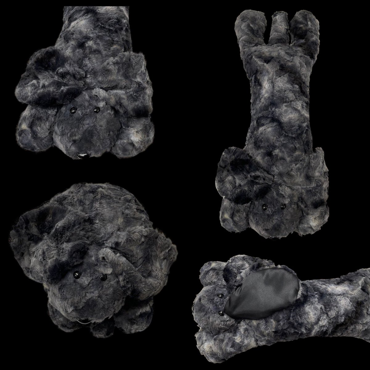 Custom 24” 10lb weighted dog plush in galaxy denim midnight minky fabric with black satin inner ears. 

#weightedstuffedanimal #weightedplush #sensorypets #comfortstuffie #sensorypets #weightedstuffedtoy #antianxiety #theraputicstuffie #adhd #panicattacks #autism #sensorystuffie