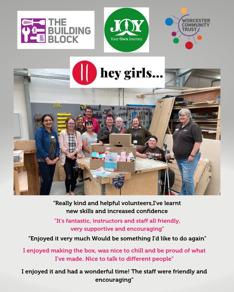 #periodpoverty #communitysupport #buildingblock #JOYproject #worcestercommunitysupport #heygirls