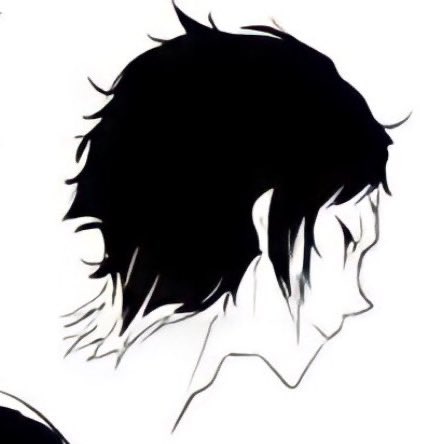 ryunovamp's tweet photo. If sskk not soulmates then why black hair with white ends and white hair with black streak ??? https://t.co/eAueA07Hrr