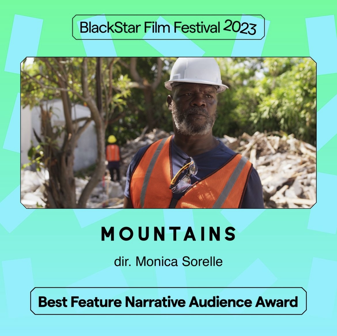 thrdhrzn's tweet photo. Shout out to Mountains winning Best Feature Narrative Audience Award @BlackStarFest 👏🏾😍 @monicasorelle @RobertColom &amp; crew, y'all did that! We're celebrating with you today! https://t.co/Uo84oQ7x8d