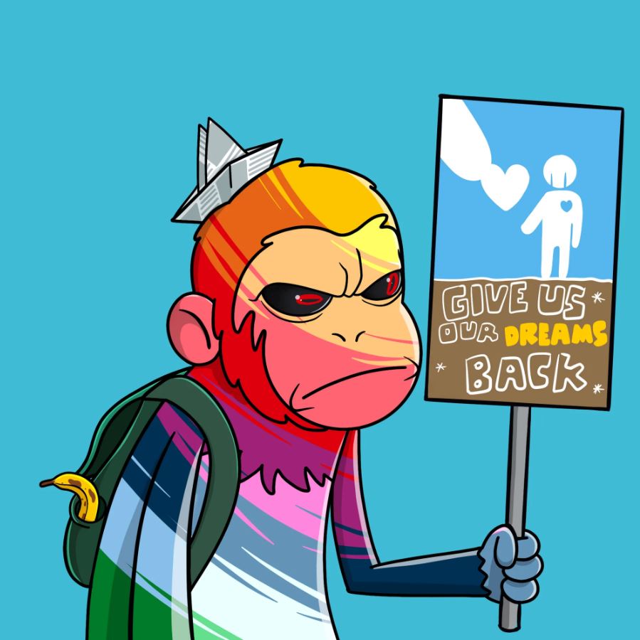 b0b3l_cs's tweet photo. Win these 3 @ApeHaterClub   #5275 #11184 #9164
with Rare traits.
Hole 1% , Peace Chain 1% , Backpack O / Evil 2%
YOU can also host 3 Raffles each month on @Rafldex from @srpeters &amp; @DEXToolsApp 
10$/Ticket
20% Done // Only 45 Tickets 🔥
https://t.co/QHuLrNcf8D https://t.co/0pU7oQw6Ef