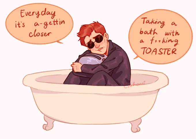 Everyone after watching Good Omens 2 ep 6  #Crowley #GoodOmens2 #GoodOmensFanArt