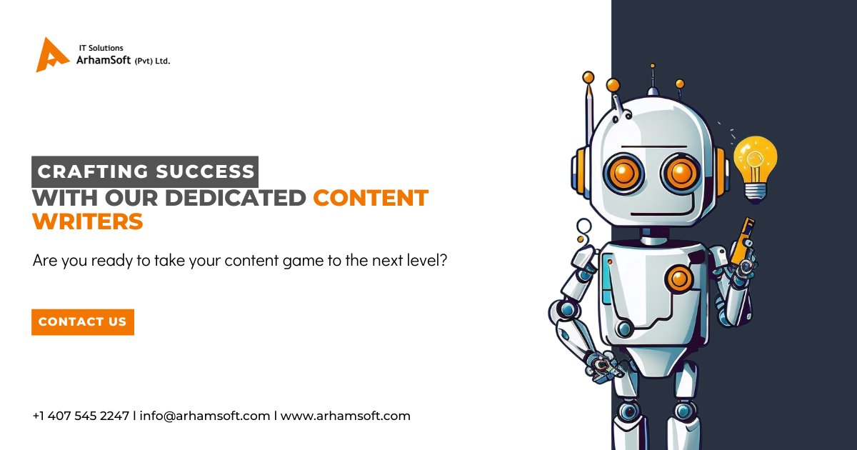 ArhamSoft's tweet photo. Empowering Success through Dedicated Creators! Crafted expertise, authenticity, and engagement. Join our content journey to shape triumph with words.

https://t.co/tce2MDT5gc

#ContentCrafters #WordsThatWork #ContentSuccess #OurTeam #contentwriters #experts #offshore #arhamsoft https://t.co/VfwA9ly7El