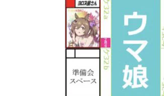 WEBカタログ見てたら自分のサークルケ32aだけど、b押しても反応しないな〜と思ったら準備会スペースなんですけれども…⁉︎ 何するの…?
