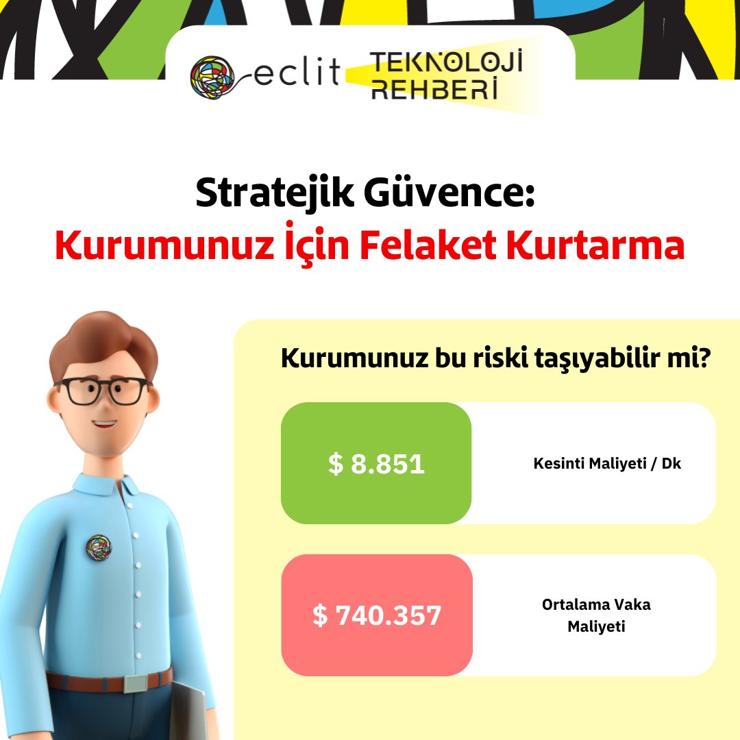 Eclit Felaket Kurtarma hizmeti hakkında bilgi almak için bizimle iletişime geçin. eclit.com/iletisim

#Eclit #FelaketKurtarma #DRaaS