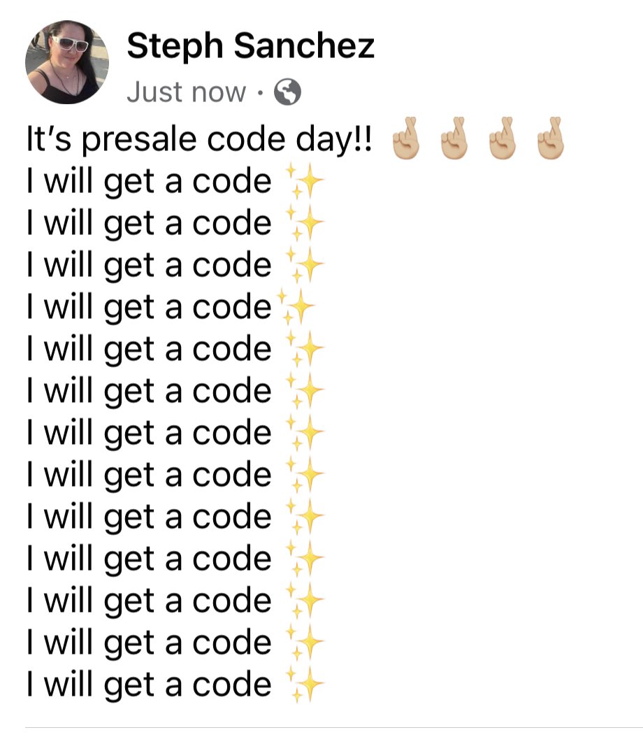 BlueDreams381's tweet photo. ๐๐ชฉ๐ฉท๐ฉต
#TaylorSwift #ErasTour #Ticketmaster donโt play with me today!!! #CodeDay https://t.co/nju0AEfJBb
