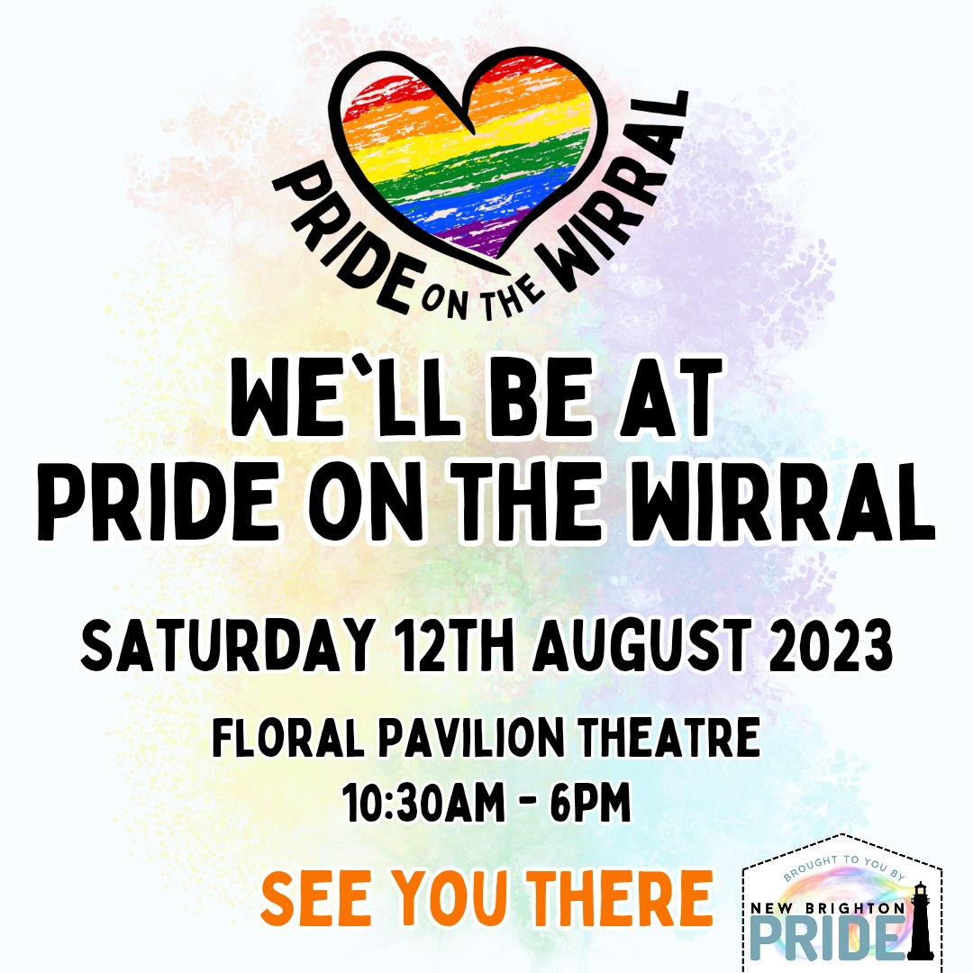 Delighted to have a stall at Pride on the Wirral #NewBrightonPride #WirralPride #PrideontheWirral