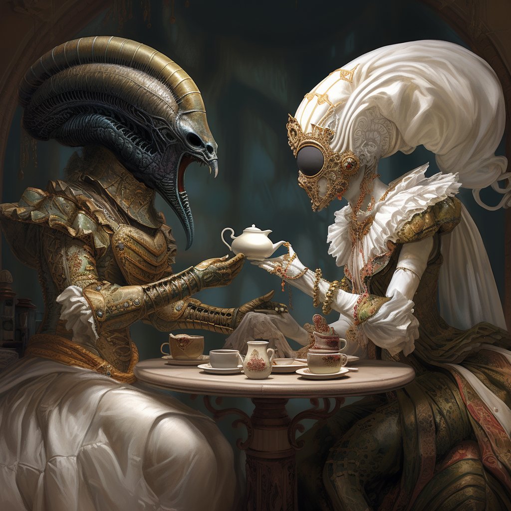 colonelpanicxyz's tweet photo. @The_DailyAi Tea for Two https://t.co/BU6BqzOoug
