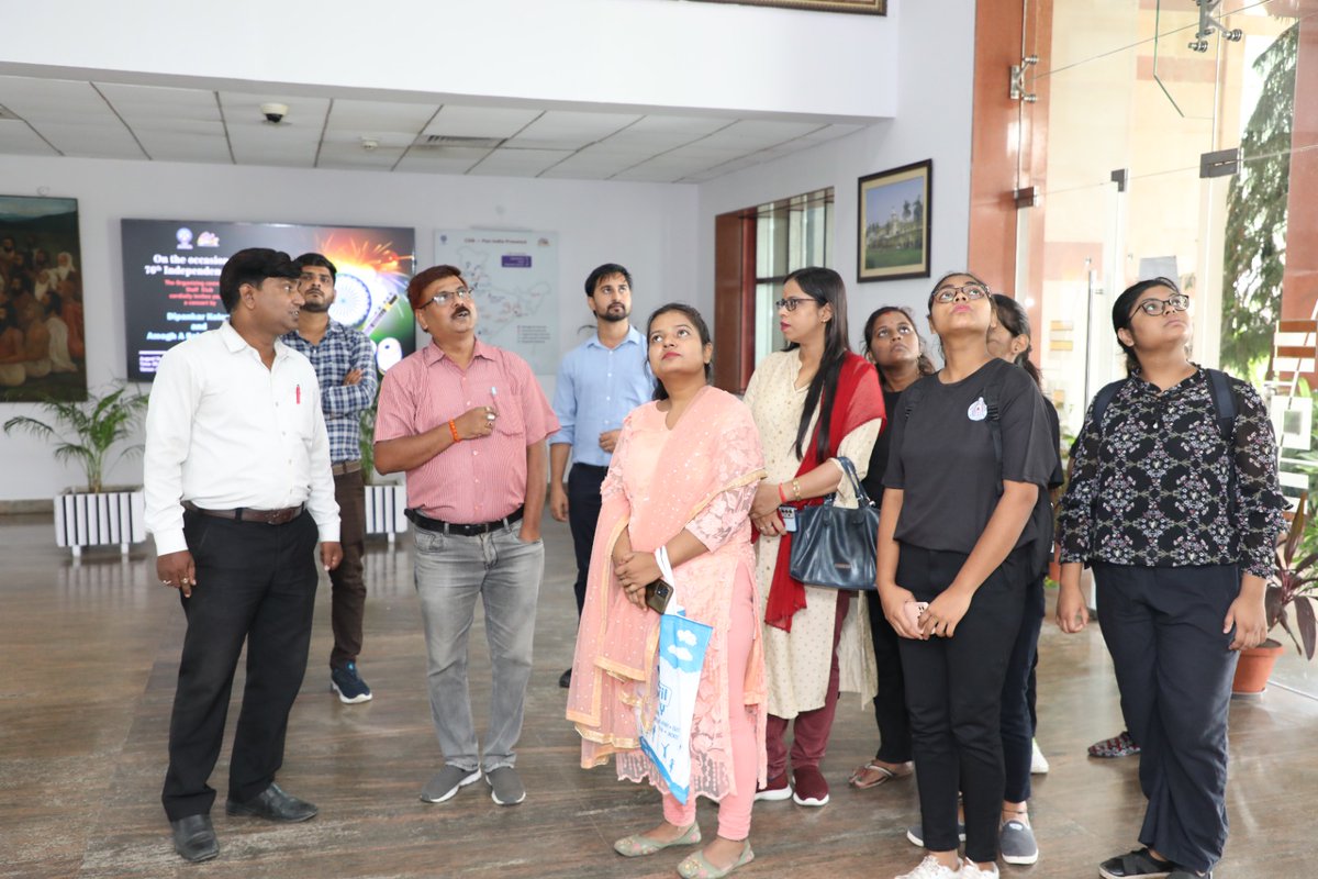 CSIR_CDRI's tweet photo. A group of under underpriviledged girl student from a NGO, #nakshtrafoundation #lucknow visited @CSIR_CDRI durnig #Student_Scientist_Connect_Program under @CsirJigyasa today
@CSIR_IND @IndiaDST @EduMinOfIndia @ugc_india @NITIAayog @VigyanPrasar @MoHFW_INDIA https://t.co/pyTk8uVEWj