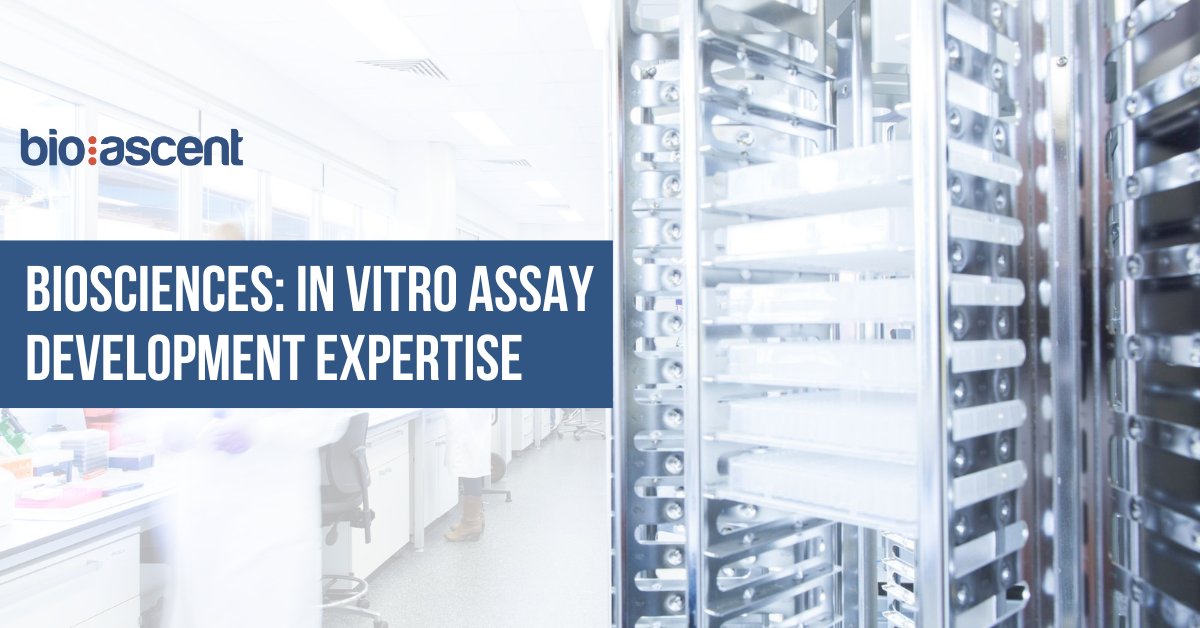BioAscent's tweet photo. Customers choose BioAscent for our expertise and experience in assay design and development and high-throughput screening. https://t.co/uYIuGC6FV2 #assaydevelopment #highthroughputscreening #HTS #invitro https://t.co/R6C2NMsAUB