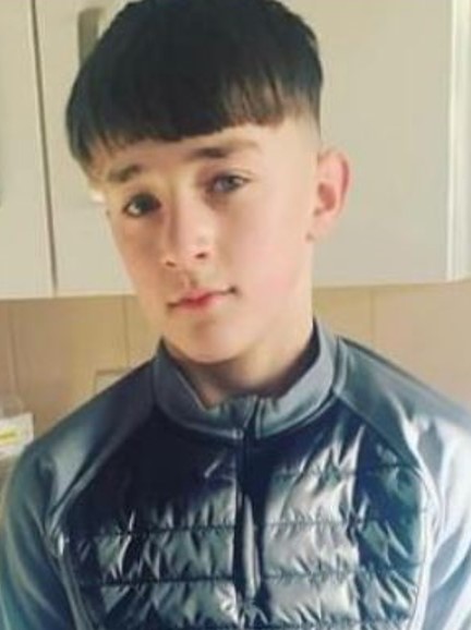 SolihullPolice's tweet photo. #MISSING | Have you seen Leilan?

The 13-year-old is missing from his home in #Solihull and we’re concerned for his welfare.

He's around 5ft 4 and was last seen wearing a grey hoodie, grey joggers and black Nike trainers.

If you see him, call 999 quoting log 3991 of 6 August. https://t.co/UTKU5Lb3c7