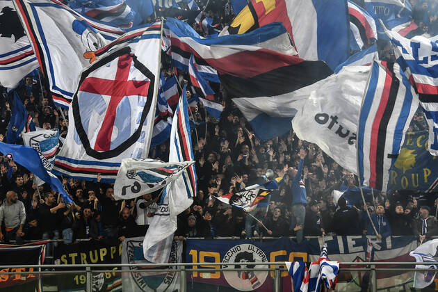 ultras1899_'s tweet photo. #Ternana - #Sampdoria, du 18 août, en 1ʳᵉ journée de Serie B, est considéré à risques par l'Observatoire National des Manifestations Sportives #ONMS, qui a décidé de limiter la vente des billets en parcage, uniquement aux #ultras sampdoriani "tesserati" et résidents en Ligurie. https://t.co/cUT6VYsYb8