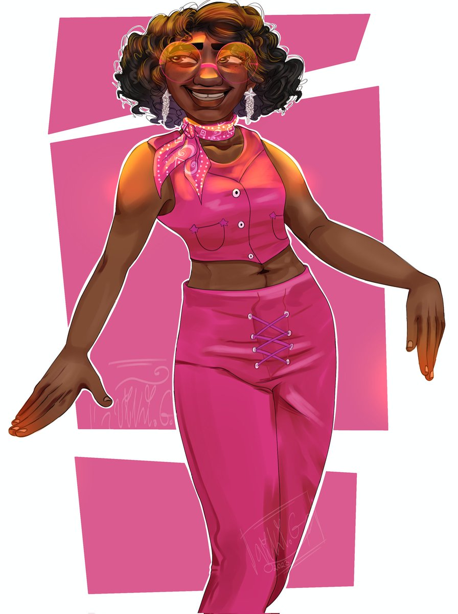 VikiGuG's tweet photo. She is a Barbie girl in a Barbie world✨️

Mirabel in a Barbie outfit✨️

A request I got on Insta and I liked it so much that I decided to fully render it!

#encanto #mirabelmadrigal #Barbie https://t.co/PQy7P5Jjz8