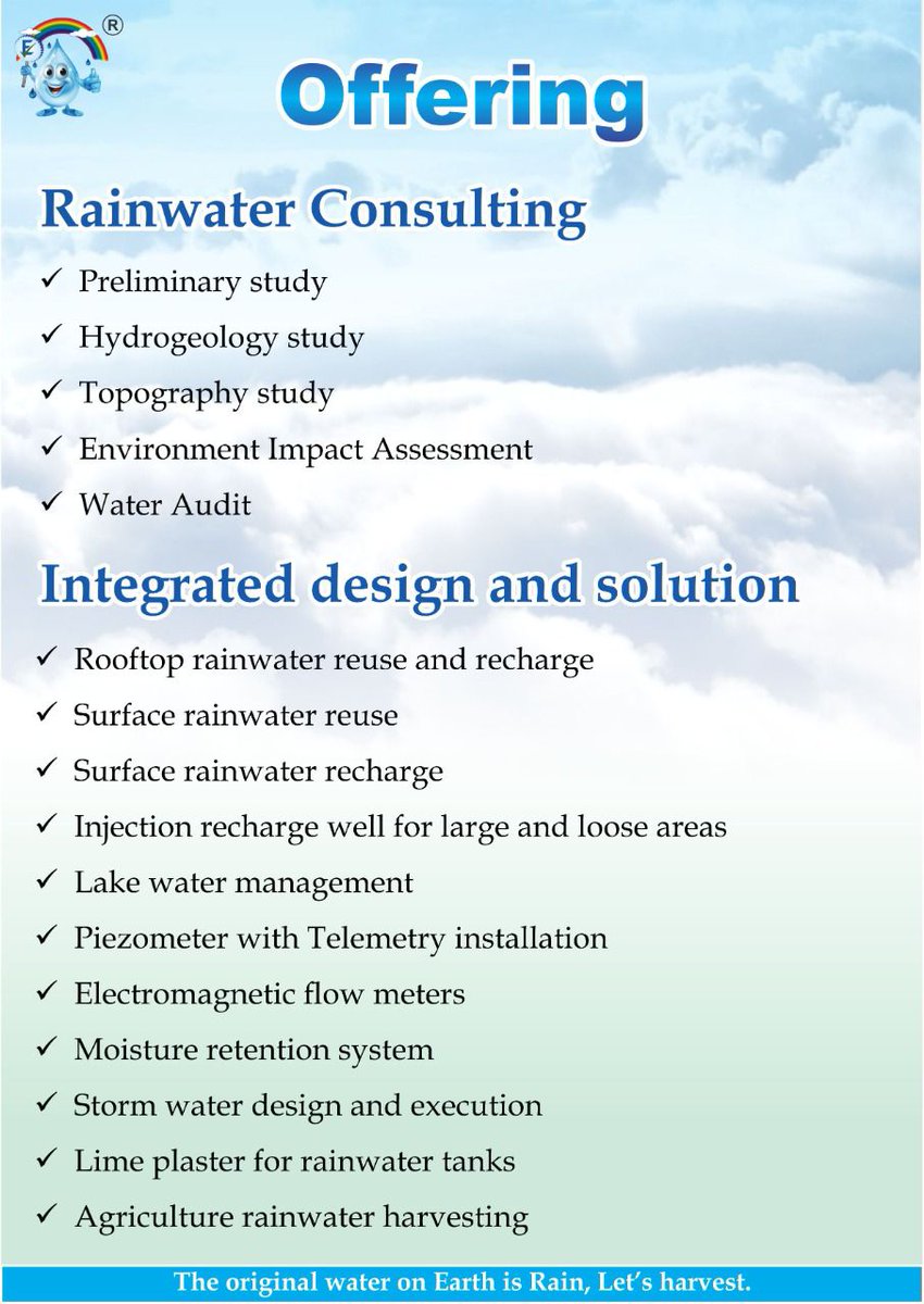 Rainwater Consultant
#JanShakti4JalShakti #groundwater #everydropcounts #globalwarming #rainwaterharvesting #WaterCrisis #saveearth #buildingconstruction #urbanplanning #innovation #greentech #sustainability #plumbing #mepdesign #climate #mep #rechargerain #injectionwell