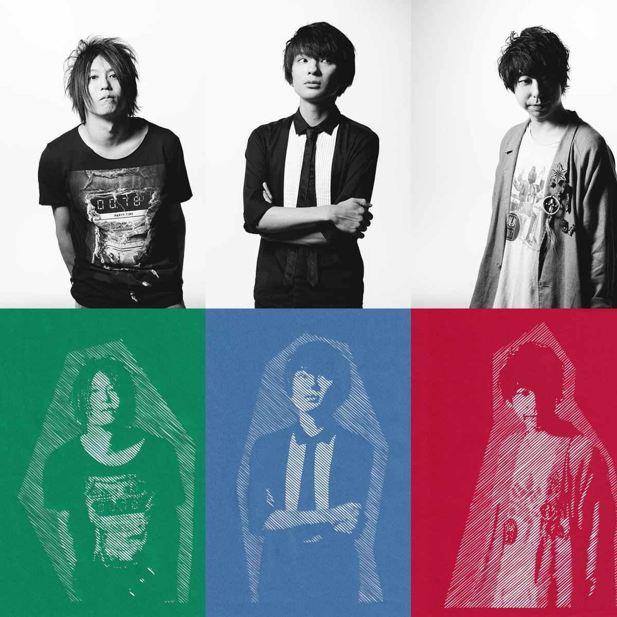 slash36daigo's tweet photo. UNISON  SQUARE GARDEN

いいね👍いっぱいありがとうございます。こちらの画像をもとに作ってます🙇‍♂️

切り絵としてのポイントは、斎藤の右腕と田淵のシャツの柄と鈴木のジャケットの影感だぁ！ https://t.co/Uk5cVoQPvl