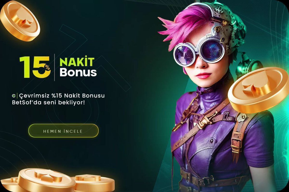 🔥 BONUS yok, NAKİT var!

⭐ Yatırımlarınıza %15 Direkt Nakit #BETSOF'da! 

✅ 10 dakikada çekimin hesabında..

💪 5 yıldır kalitenin değişmeyen adresi Betsof.

📲 betsof479.com

#bahis #casino #Tete #slot #bonus #iddaa #rulet #tombala #denemebonusu #hosgeldinbonusu