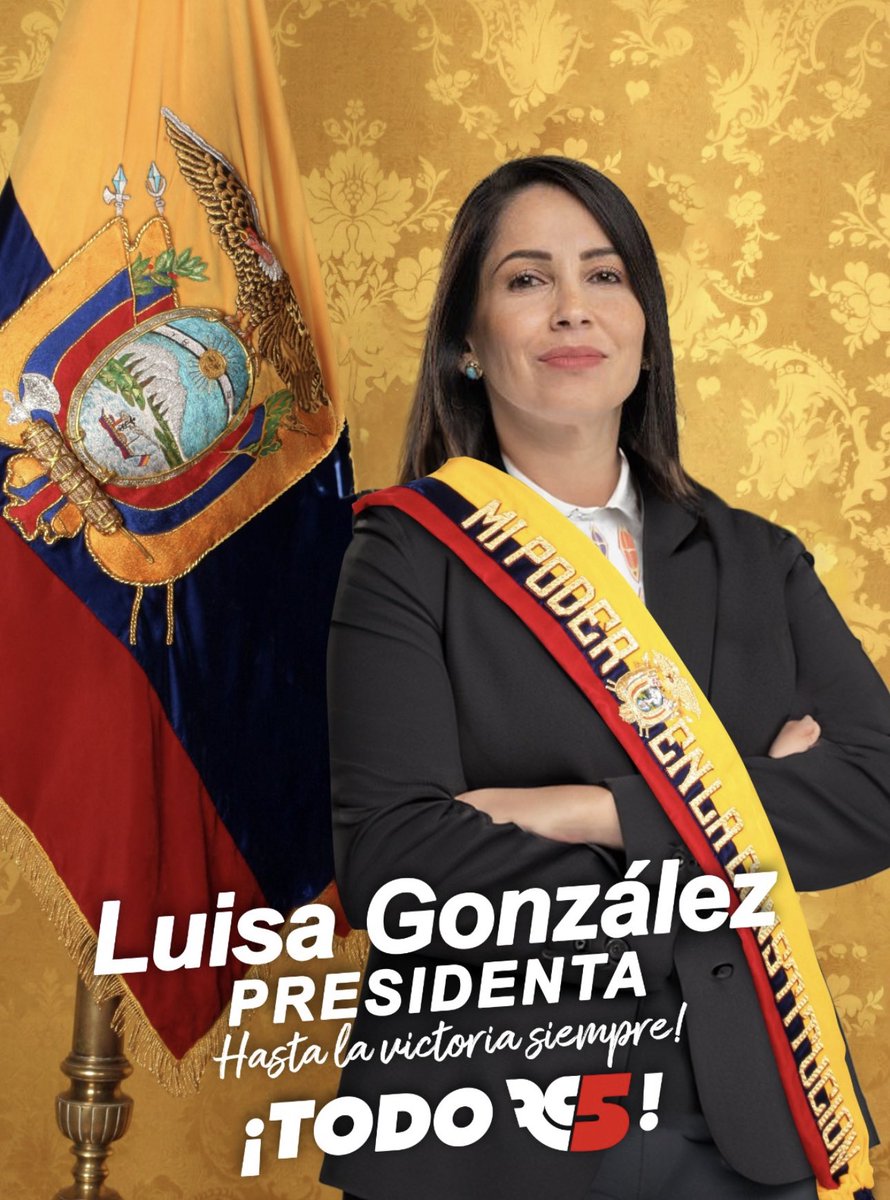 Ella es Luisa González, la que entra cuando tú sales. 

¿A quien le digo tu? 
- Otto, vicepresidente de Moreno que co-gobernaron con Lasso “No cedas Lenin” 
-Villavicencio, abogado defensor de Lasso desde la comisión de Fiscalización.
-Topic, el PSC lo protegió en la Asamblea