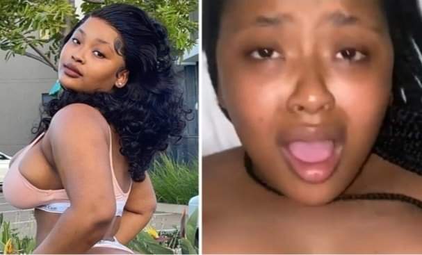 A video of popular South African slayqueen known as Cyan Boujee having tlof  tlof is circulating & all men are impressed.If you have not wàtched it yet  check it in the comments🤗