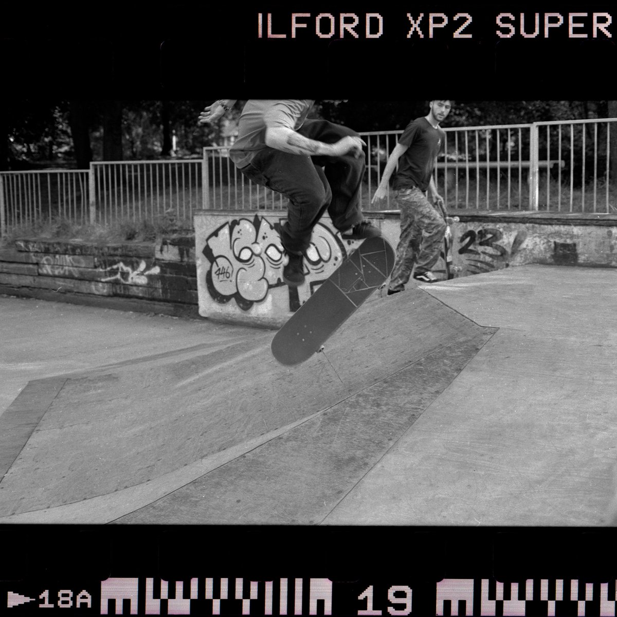 charliet166's tweet photo. XP2 taken at my local skatepark. https://t.co/HLzevz2Ayw