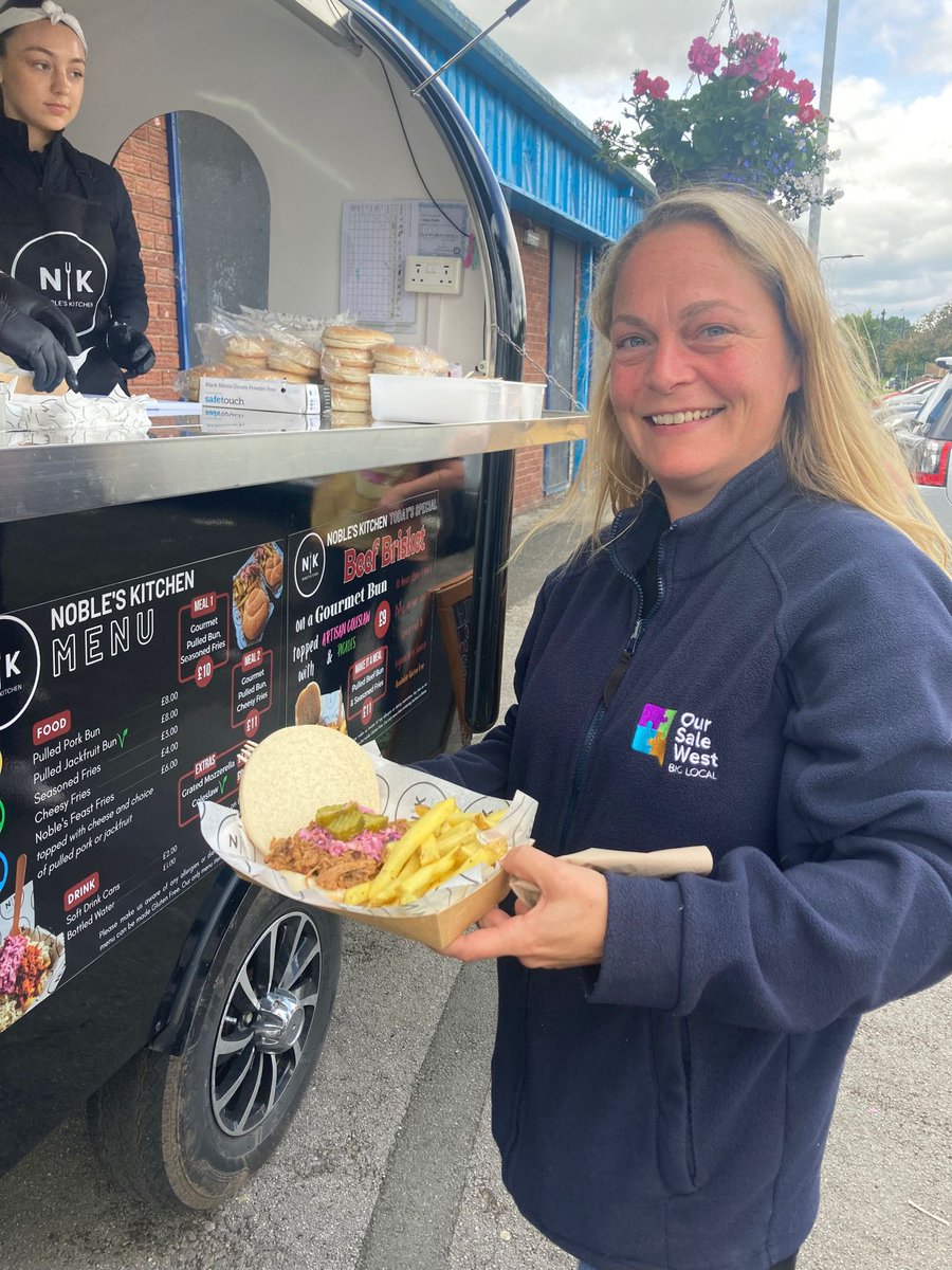The first of our summer holidays events yesterday - providing 200 meals to the community to ease the pressure the school holidays put on so many families.Thank you Nobles Kitchen and <a href="/TeamTBBT/">The Bread and Butter Thing</a>
