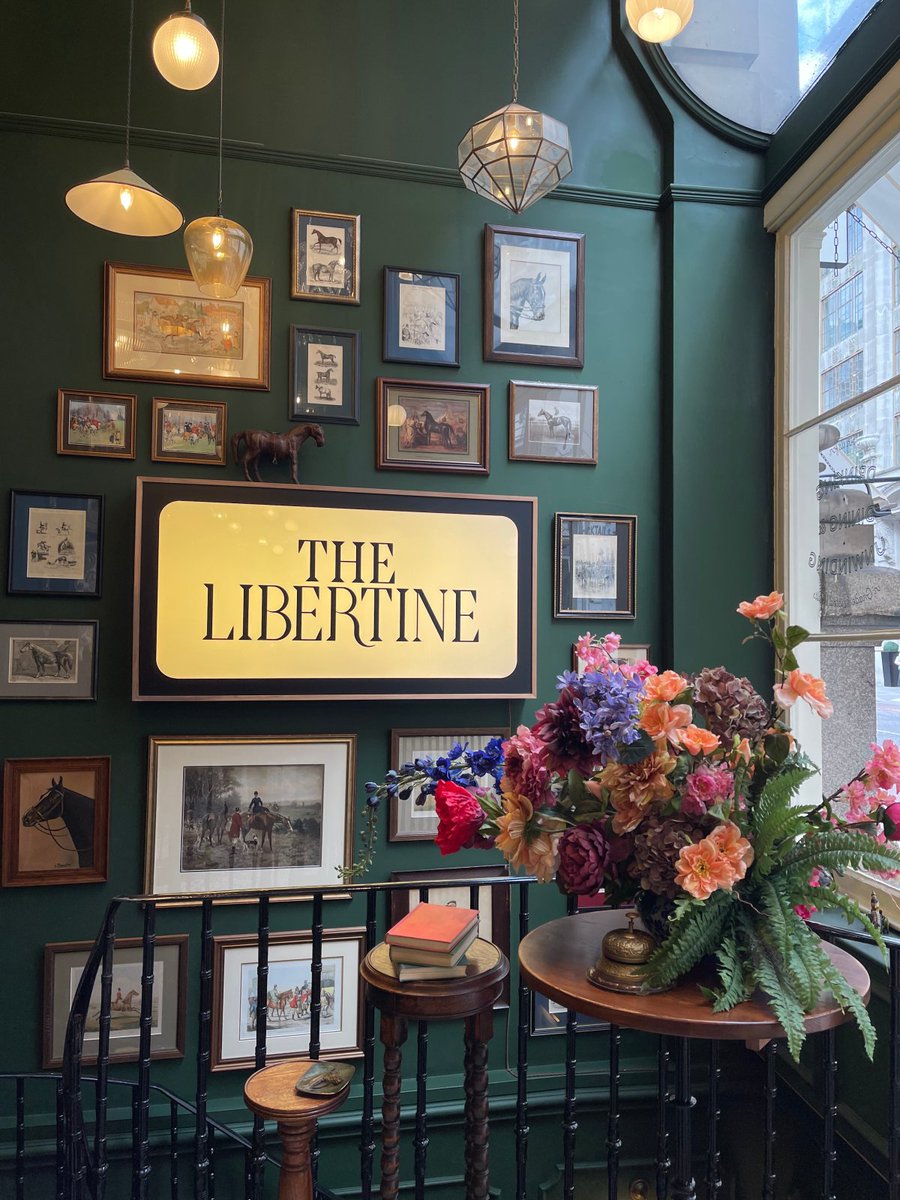Disrupt_Events's tweet photo. After party...

The Libertine located inside the Royal Exchange and it's decorations making it the perfect exclusive after party venue. 

The Dubel Prize's first event will be followed by an after party at this venue!

#events #disruptevents #venue #afterparty #interiordesign https://t.co/Rk4nxNDsbi