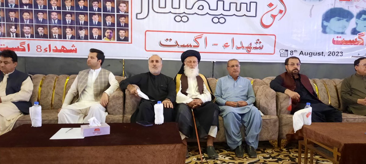ANPOBalochistan's tweet photo. عوامی نیشنل پارٹی بلوچستان کے زیر اہتمام شہداء اگست کی یاد میں 'امن سیمینار'۔ صوبائی جنرل سیکرٹری مابت کاکا اور ضلع کوئٹہ کے صدر جمال الدین رشتیا خطاب کررہے ہیں۔
#RememberingQuettaMartyrs https://t.co/HYsYNXtrQX