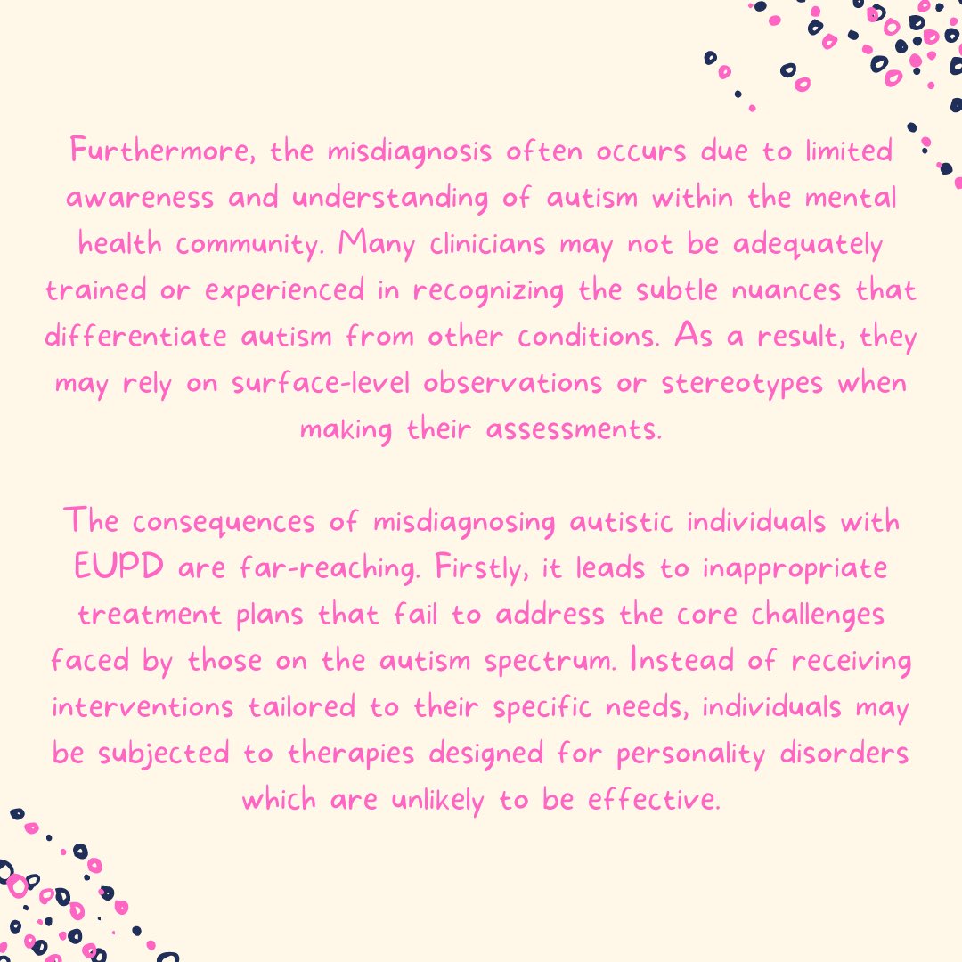 HealingMindsTW's tweet image. Autism, EUPD and Misdiagnosis… 

#eupd #autism #asd #mentalhealth #miadiagnosis #neddetraining
