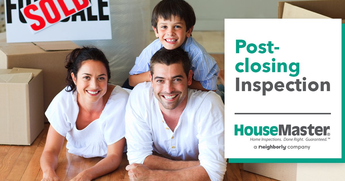 MYHouseMaster's tweet image. It’s always best to get a home inspection before you commit to investing in a new property. But even after the sale, #HouseMaster has you covered with our comprehensive post-closing #homeinspection that can still provide peace of mind. #homebuyingtips