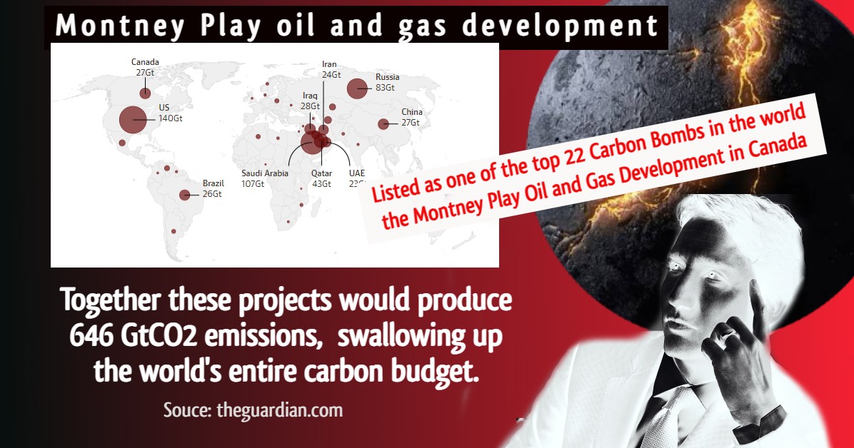 CodeRedEarth's tweet photo. Before I go make some more blocks - revisiting the carbon bomb that no Canadian media really talks about which is our fracking extravaganza which was listed as one of the top 22 Carbon BOMBS IN THE WORLD. #MontneyPlay 
#ClimateEmergency #cdnpoli 
Just like Biden - Oil &amp; gas man https://t.co/LPmRacCejq